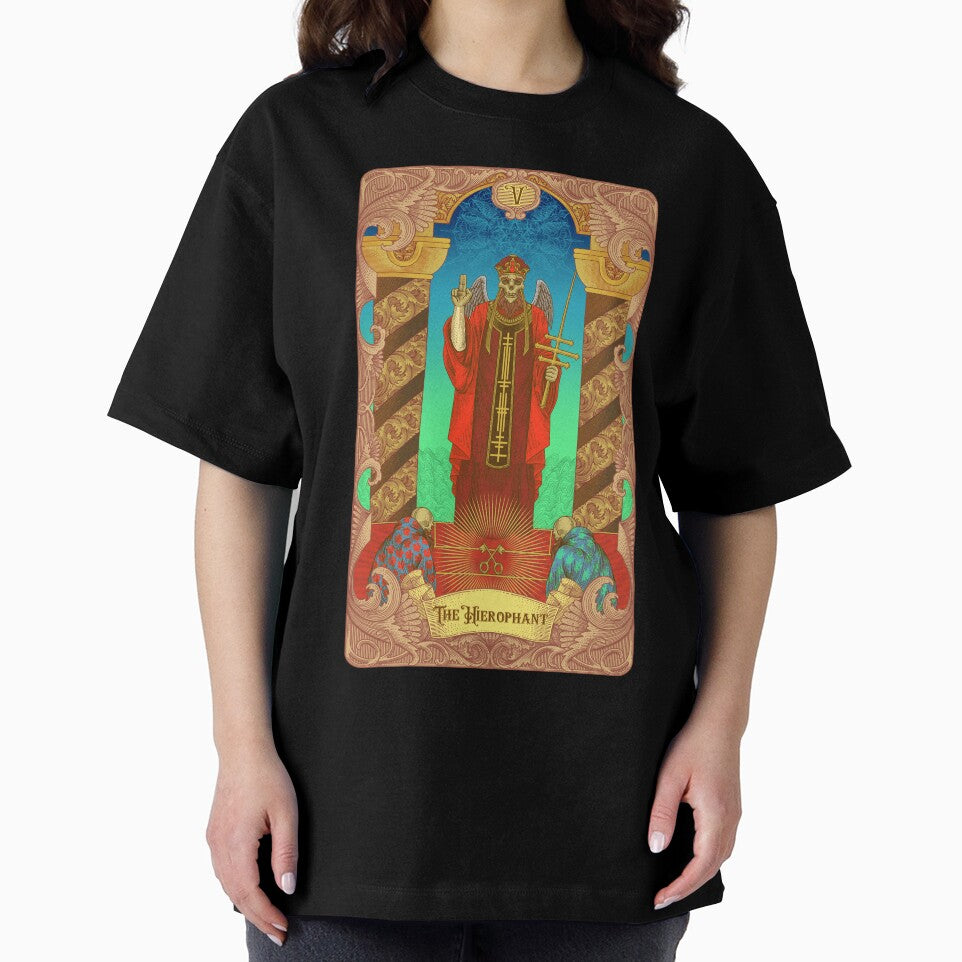 The Hierophant Tarot Illustration by WOLForDEER T-Shirts, Hoodie, Sweatshirt | BlankRebels.com (Image 2)