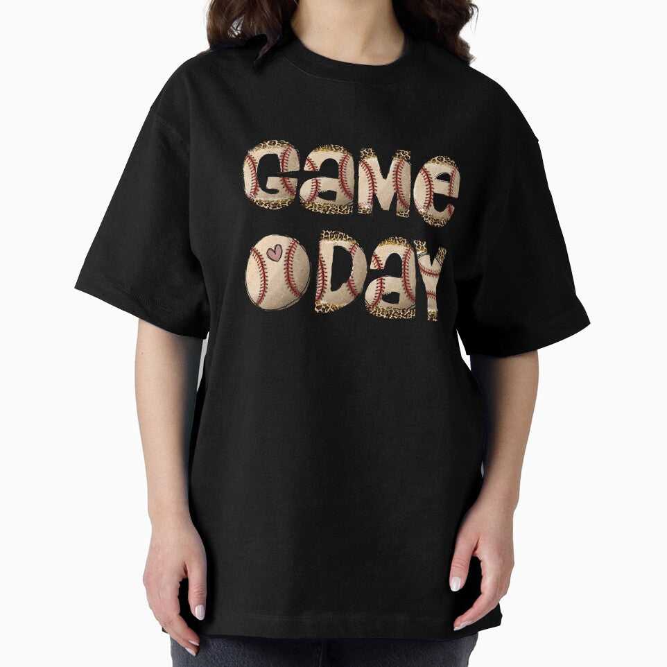 Game Day Baseball Sublimation, Baseball Leopard Letter Png, Baseball Png, Baseball Game Day Sublimation,... (Image 2)
