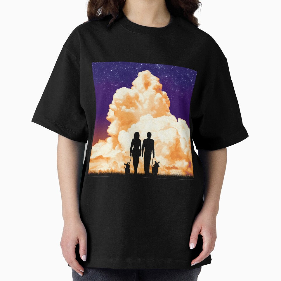 Couple walking dogs at sunset by ChaosEdits T-Shirts, Hoodie, Sweatshirt | BlankRebels.com (Image 2)