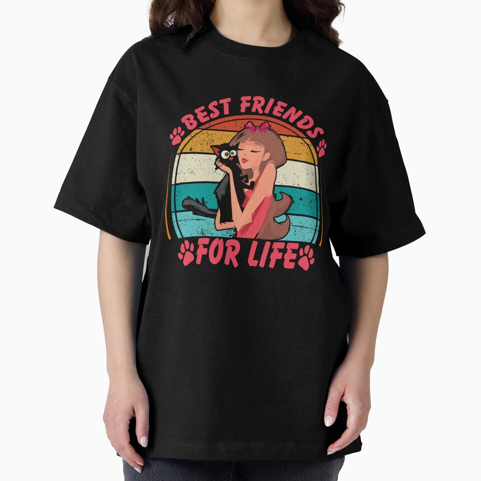 Best Friends Life Retro Cat Lovers T-Shirts, Hoodie, Sweatshirt