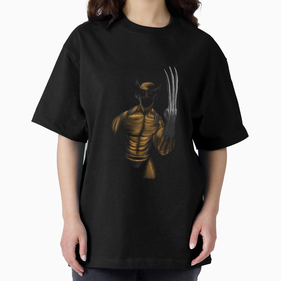 Black Detailed Aggression (Wolverine) - No background by TheArtOfChaz T-Shirts, Hoodie, Sweatshirt (Image 2)