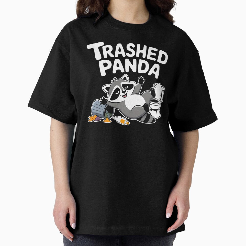 Trashed Panda Drunk Raccoon – Trash Panda Humor for Raccoon Lovers by Redgiant87x T-Shirts, Hoodie, Sweatshirt (Image 2)