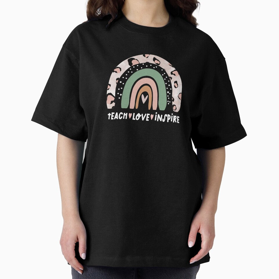 Teach Love Inspire by Thecolorfulink T-Shirts, Hoodie, Sweatshirt | BlankRebels.com (Image 2)