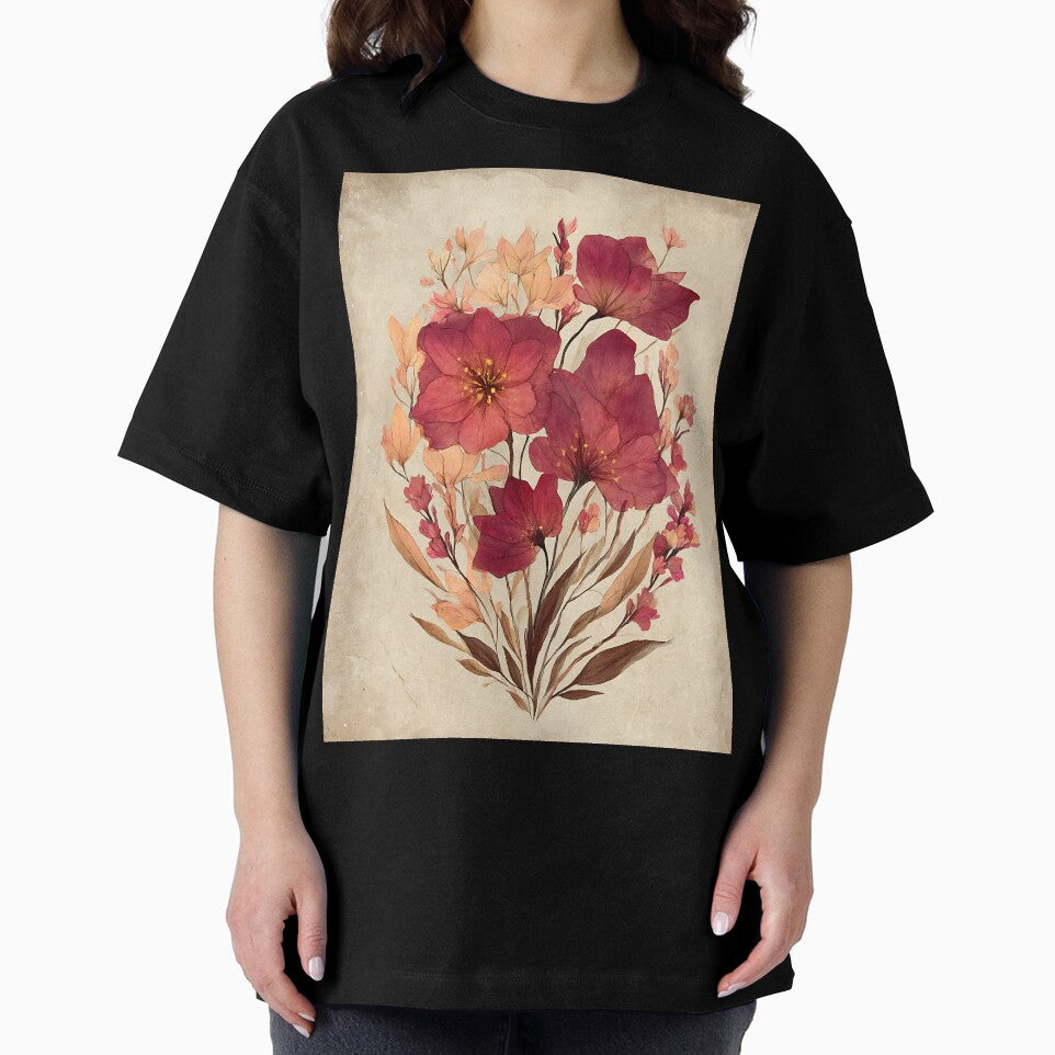 Dark Academia: Scholarly Pressed Flowers by bapupa T-Shirts, Hoodie, Sweatshirt | BlankRebels.com (Image 2)