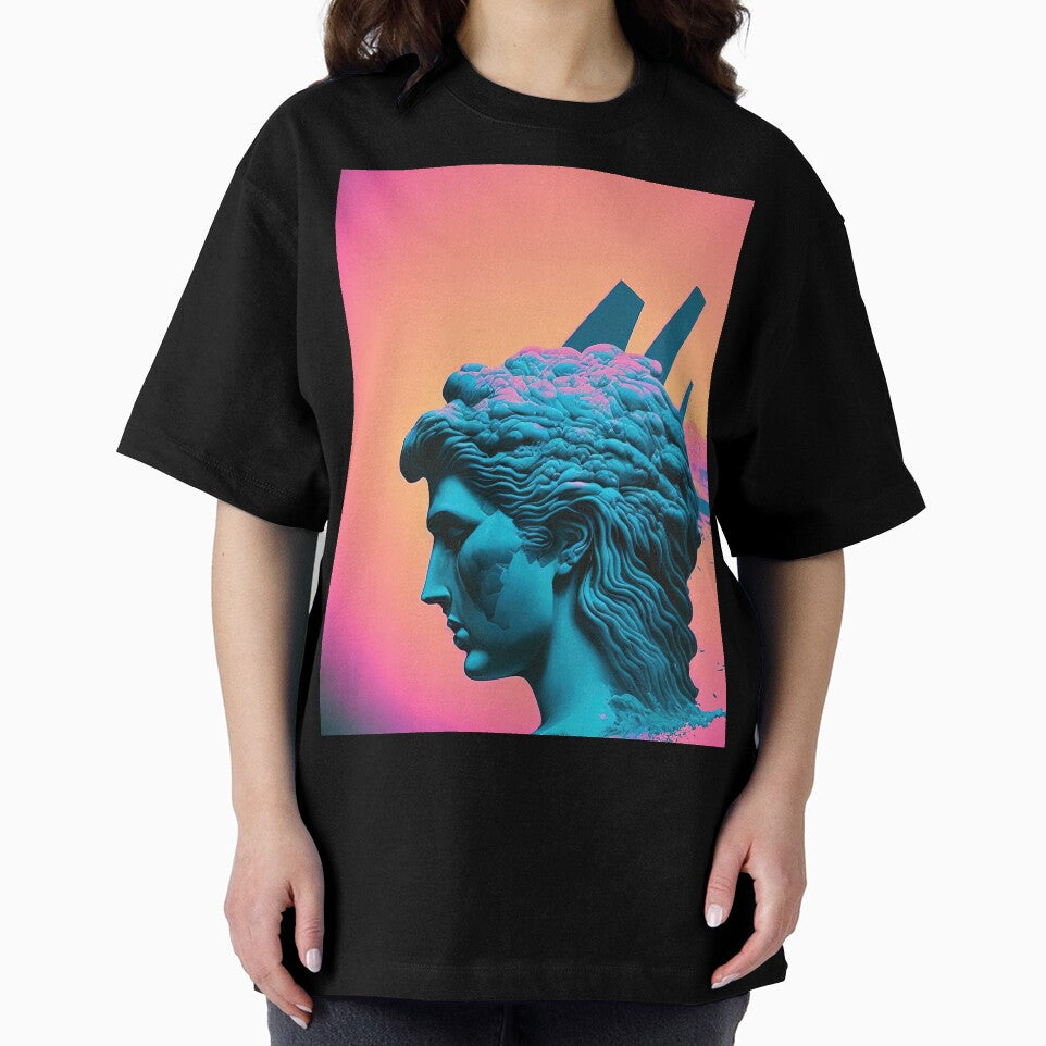 Neo-Classical Oasis: A Vaporwave Fusion of Past and Present by Mullet Monkey T-Shirts, Hoodie, Sweatshirt (Image 2)