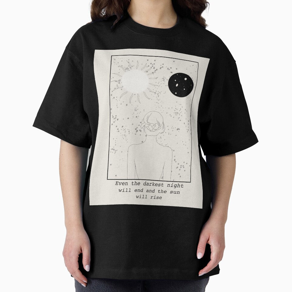 Minimal Dark Academia Starry Night Poster by SamanthaDrage T-Shirts, Hoodie, Sweatshirt | BlankRebels.com (Image 2)