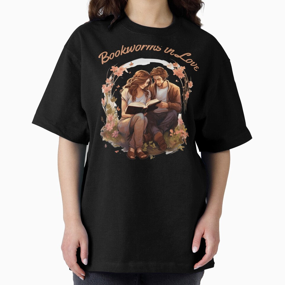 Bookworms in love by Mateusz Majcherek T-Shirts, Hoodie, Sweatshirt | BlankRebels.com (Image 2)
