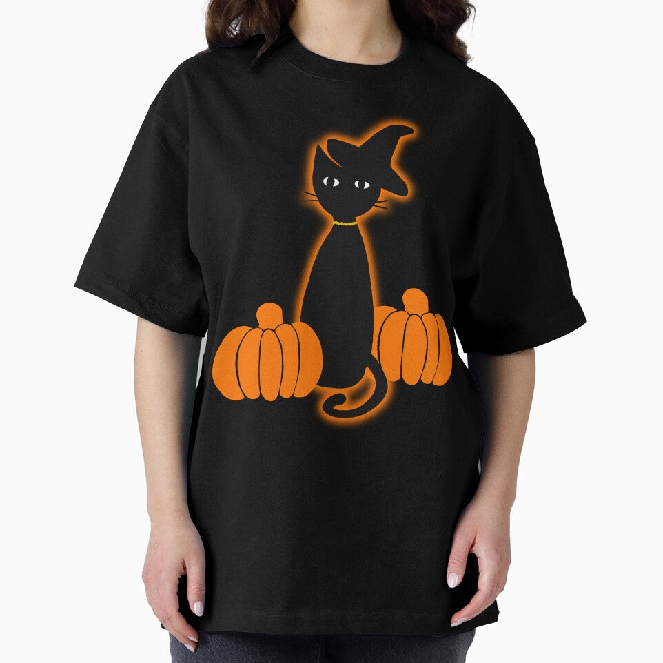 Atomic cat in the pumpkin patch by bramblewood56 T-Shirts, Hoodie, Sweatshirt | BlankRebels.com (Image 2)