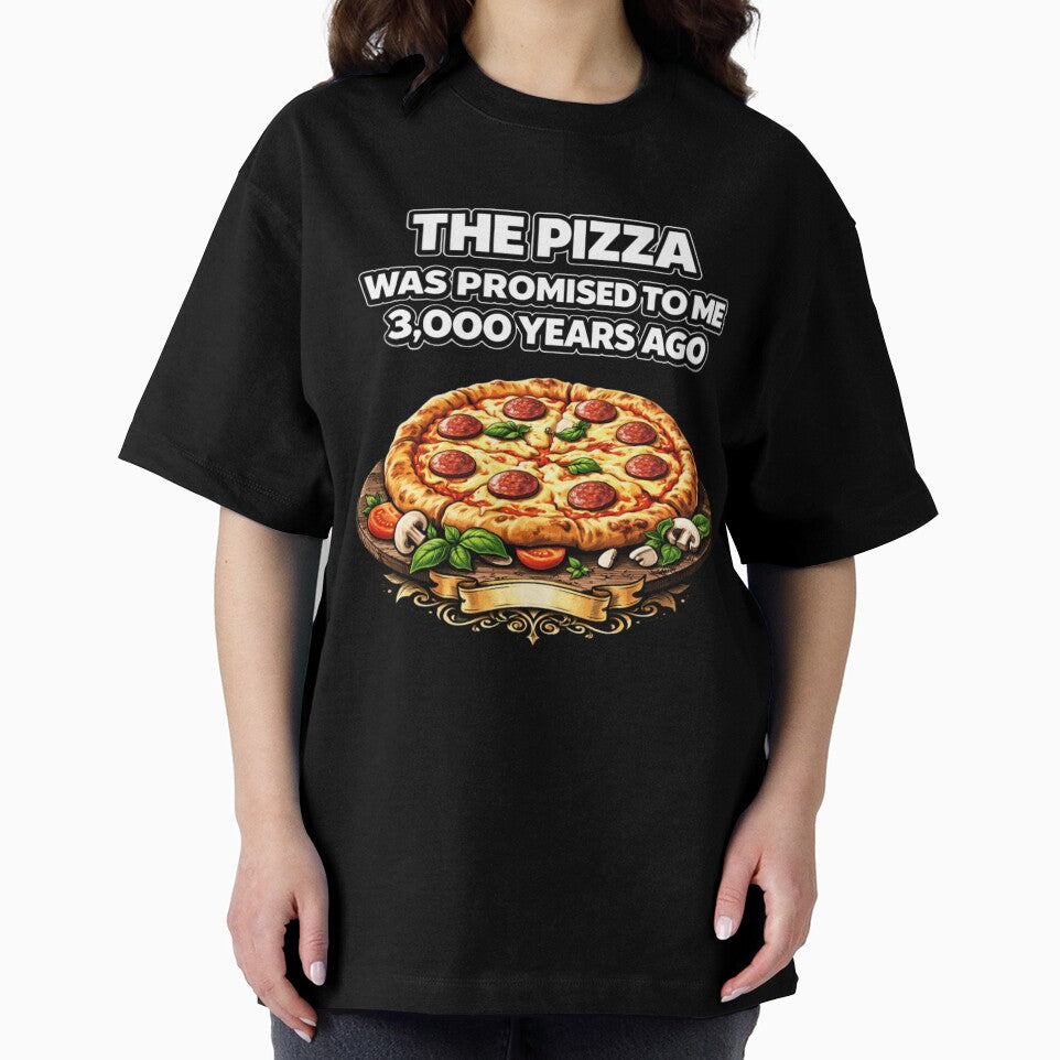 The Pizza Was Promised To Me 3,000 Years Ago – Funny Pepperoni Pizza Lover Shirt by Purdiole-art Hoodie, Sweatshirt (Image 2)