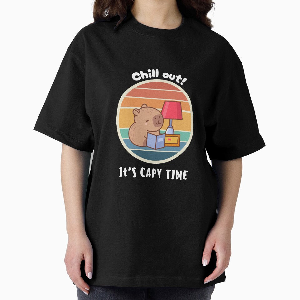 Chill Out Book – Cozy Capybara T-Shirts, Hoodie, Sweatshirt