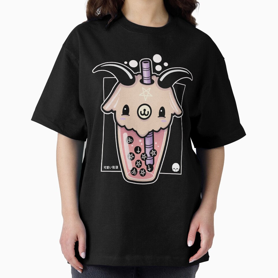 Baphomet Boba Buddies Kawaii Krypt T-Shirts, Hoodie, Sweatshirt