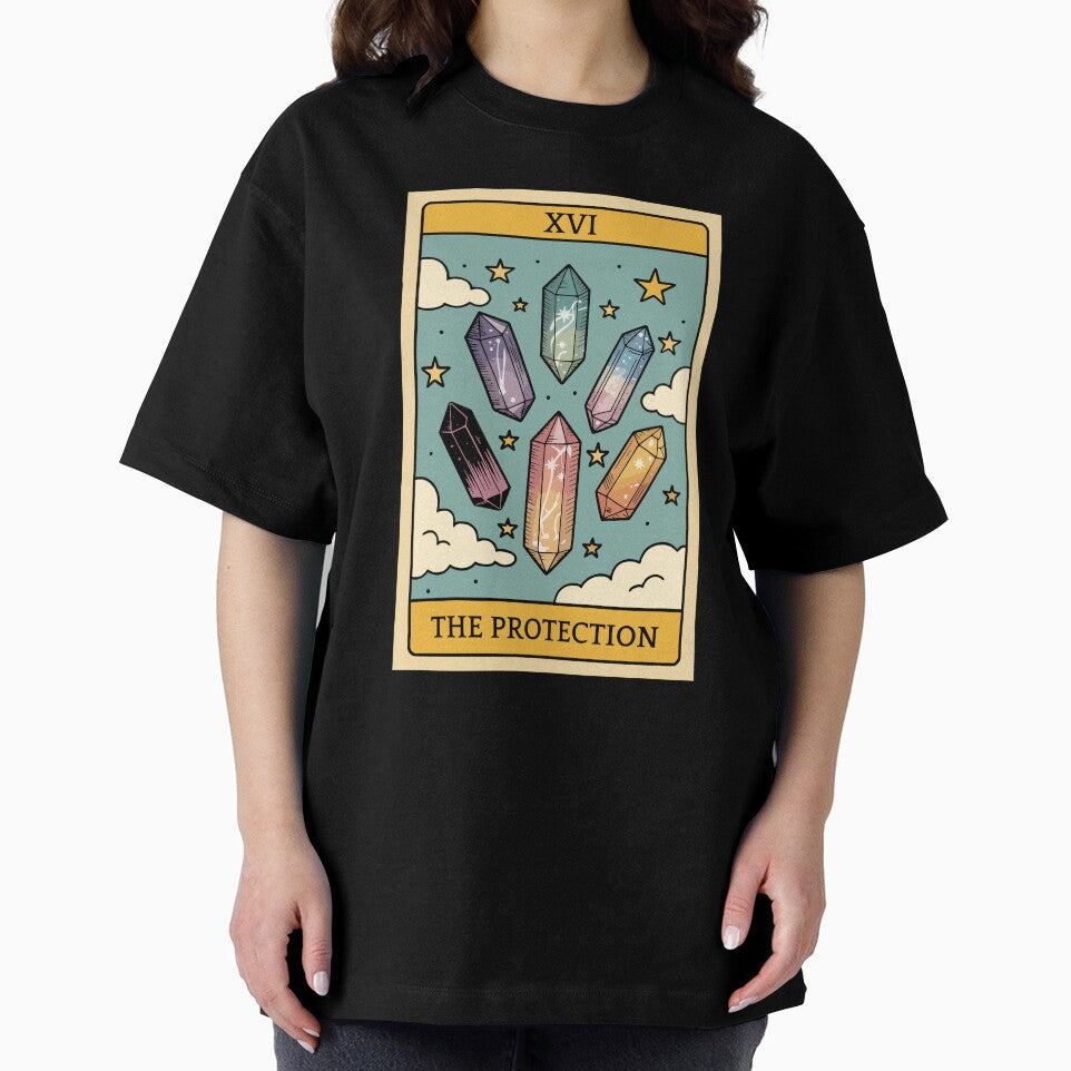 Tarot Card - The Protection (Crystals Lover) I by Lemon Pepper T-Shirts, Hoodie, Sweatshirt | BlankRebels.com (Image 2)