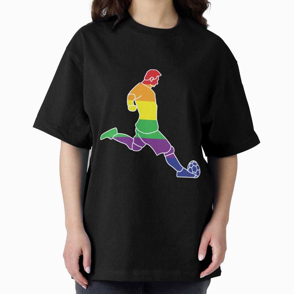 Rainbow Soccer Player by wilcoxm19