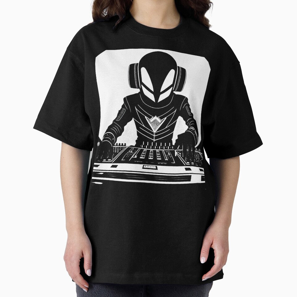 Interstellar Beats: The Cosmic Sounds of DJ Xenon, Party Master by macvoodoodesign T-Shirts, Hoodie, Sweatshirt (Image 2)