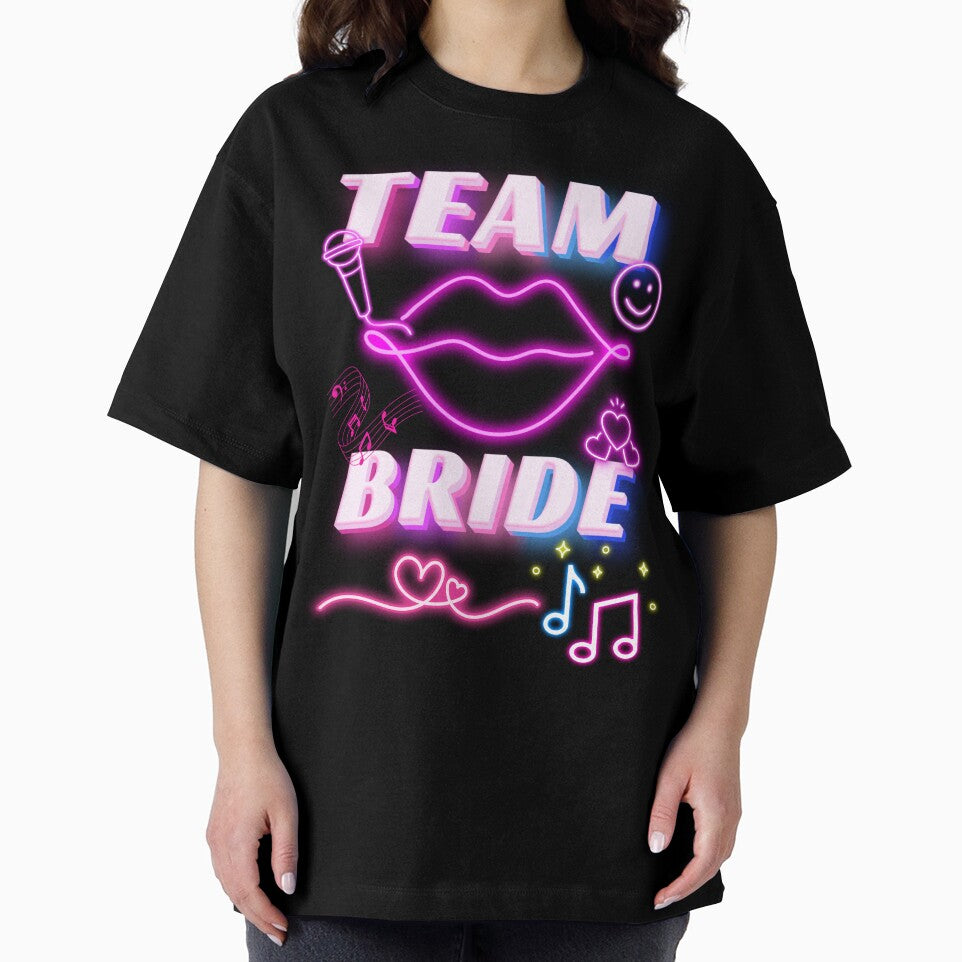 Neon Team Bride by Eranthe Bernardo T-Shirts, Hoodie, Sweatshirt | BlankRebels.com (Image 2)