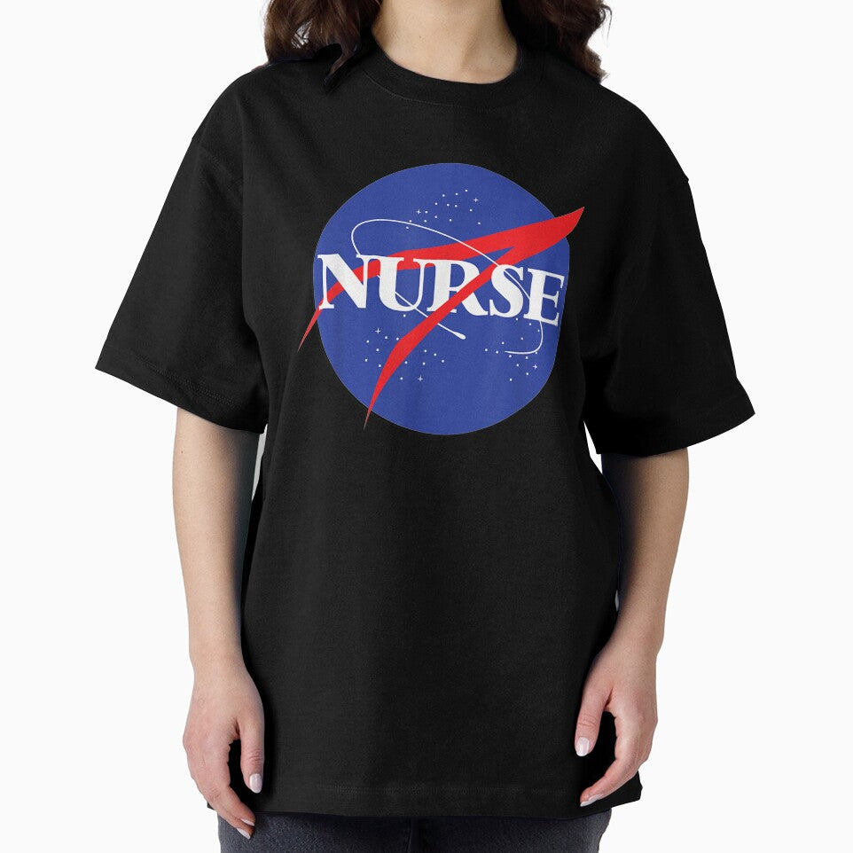 Nurse Astronaut Novelty Retro For Outer Space Nursing by shirleyfinley T-Shirts, Hoodie, Sweatshirt (Image 2)