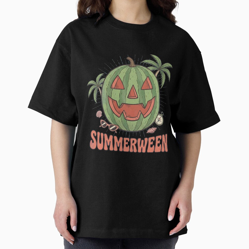 Summerween Watermelon Jack O Lantern Pun by Sugengthecraftd