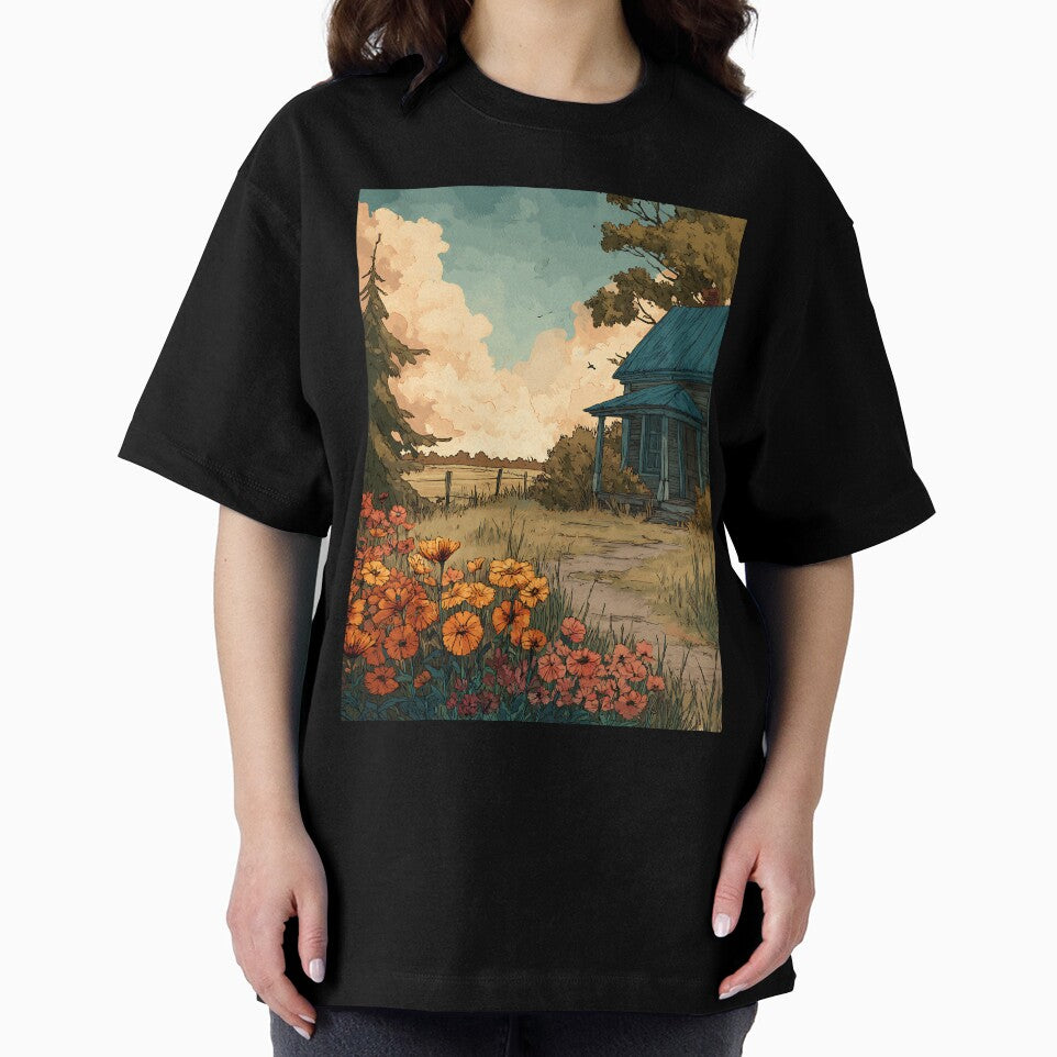 Pastoral Cottagecore Art by bapupa T-Shirts, Hoodie, Sweatshirt | BlankRebels.com (Image 2)