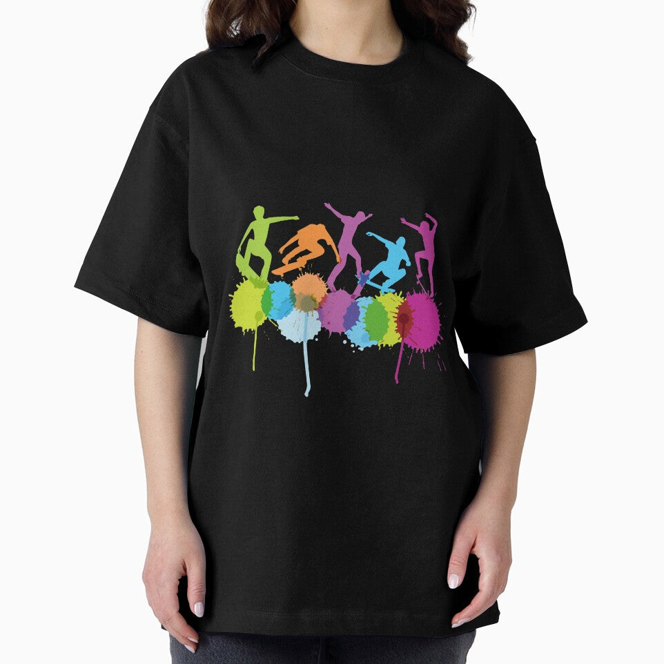 Color Art Skateboarding T-Shirts, Hoodie, Sweatshirt