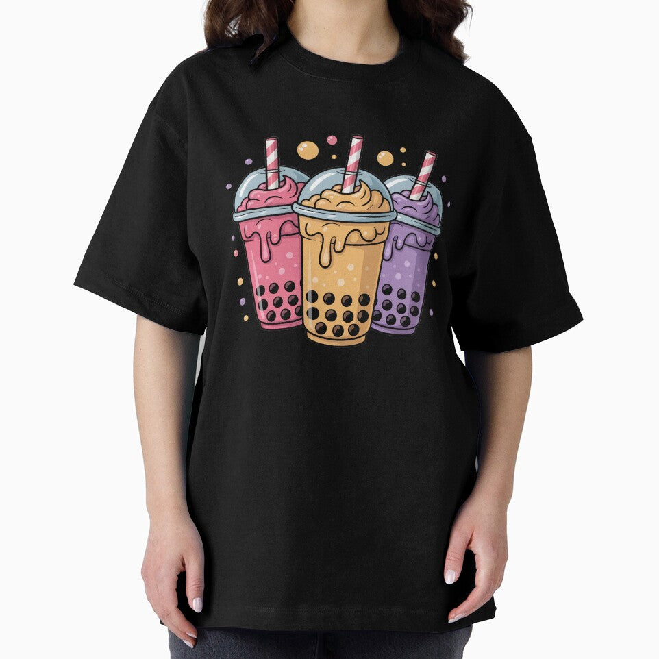 Three colorful bubble tea cups by jkrphoto T-Shirts, Hoodie, Sweatshirt | BlankRebels.com (Image 2)