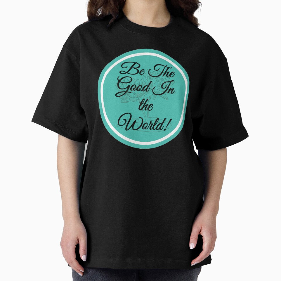 Be The Good In the World Blue Sticker by Brutebabby T-Shirts, Hoodie, Sweatshirt | BlankRebels.com (Image 2)