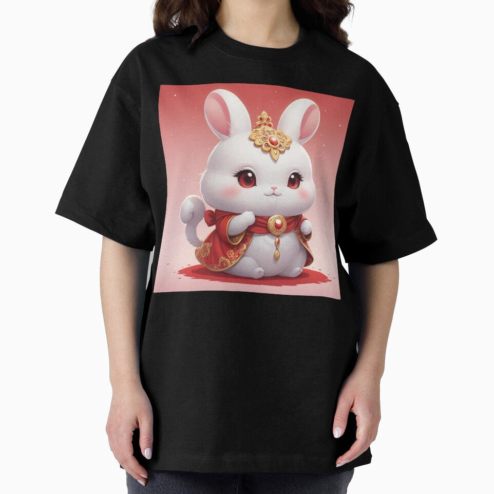 Kawaii white bunny by MerlinWear