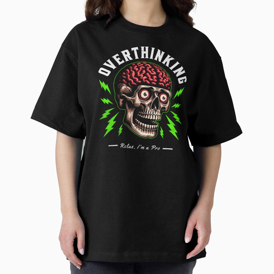 Overthinking by DarkSenseDesign T-Shirts, Hoodie, Sweatshirt | BlankRebels.com (Image 2)