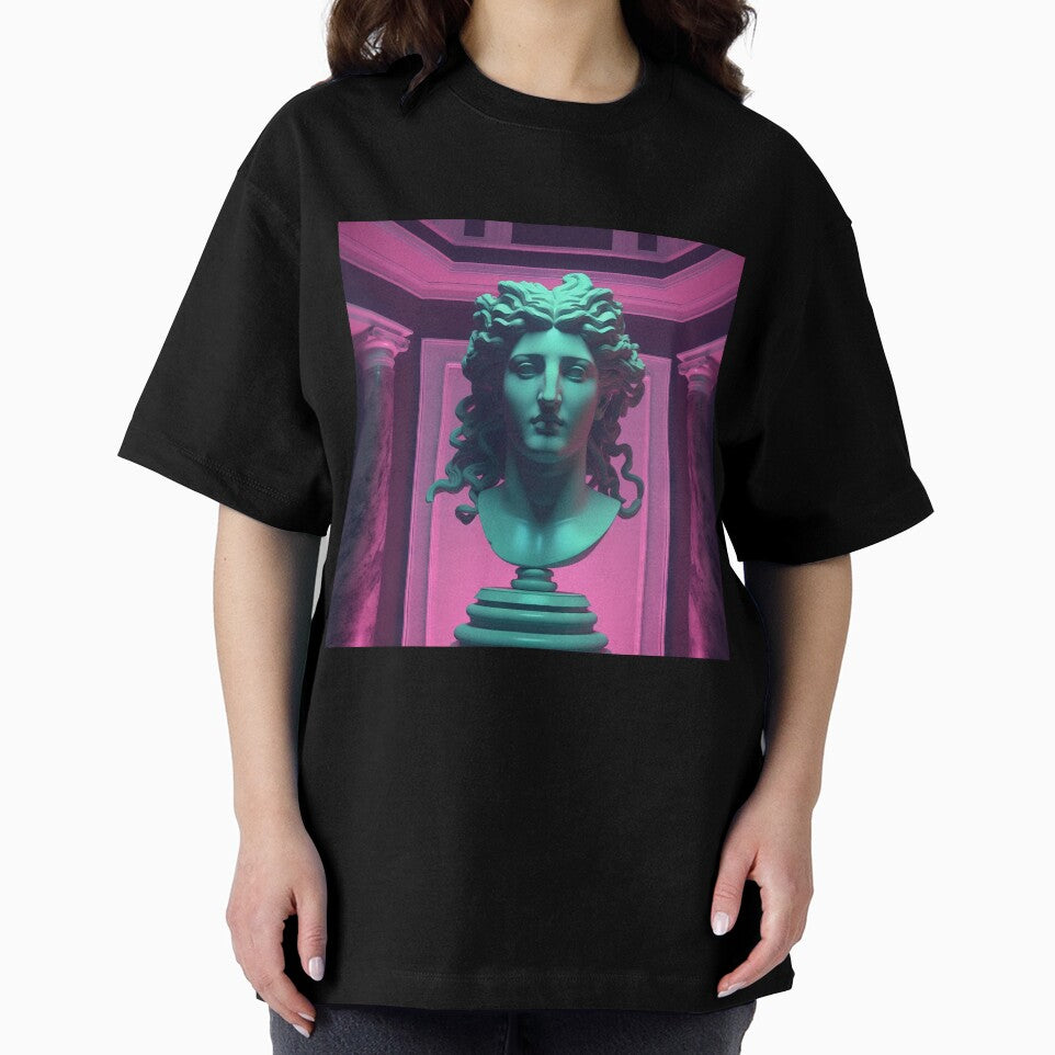 Mythic Neon: Gorgon Glyphs in Synthwave Serenity by Mullet Monkey T-Shirts, Hoodie, Sweatshirt | BlankRebels.com (Image 2)