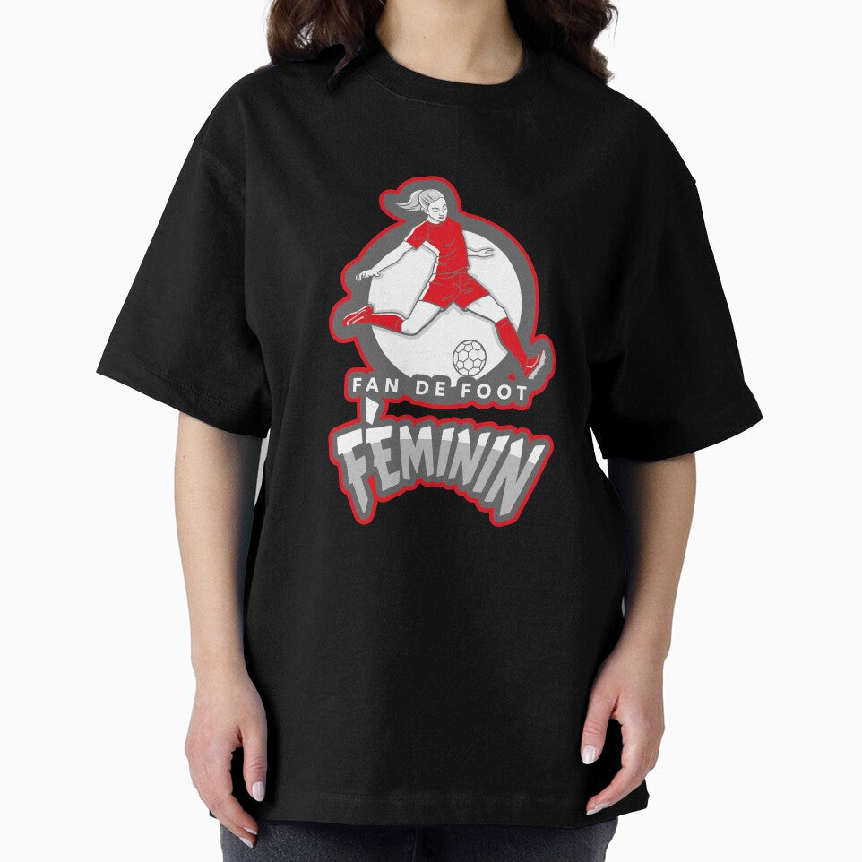 Female soccer fan funny gift football by joozybart