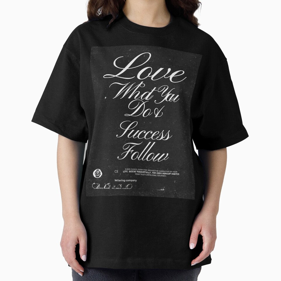 Love What You Do – Elegant Motivational Typography Quote by salmanmolla26 T-Shirts, Hoodie, Sweatshirt (Image 2)