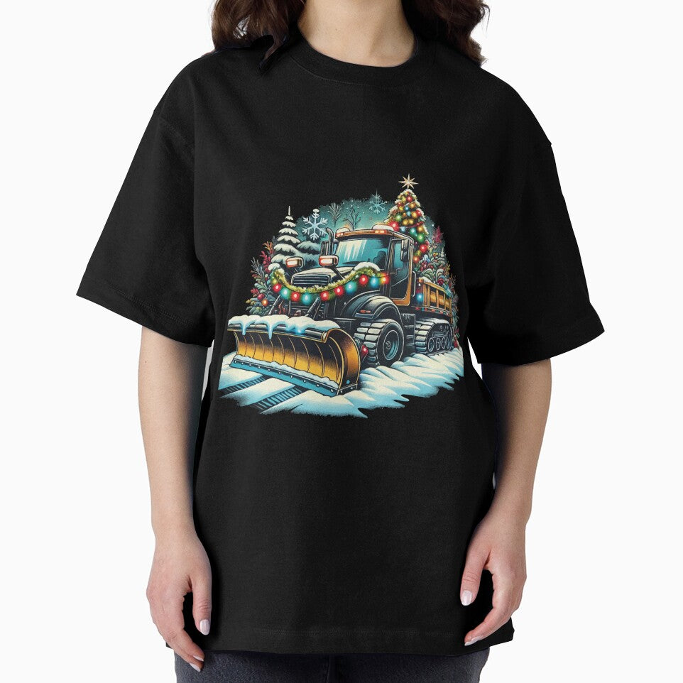 Winter Christmas Snow Removal Machine Vehicle by LuminOrb