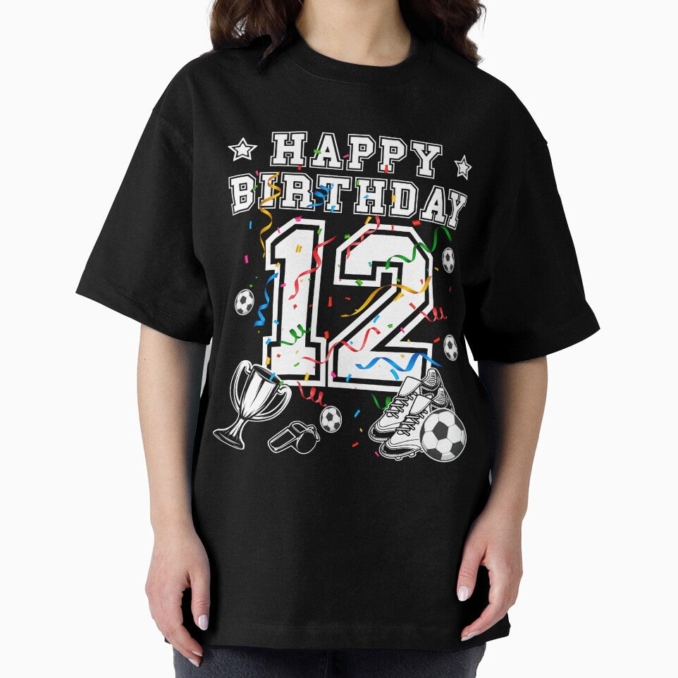 Soccer Birthday 12 Years Soccer jersey Soccer ball by Shirt-Designs