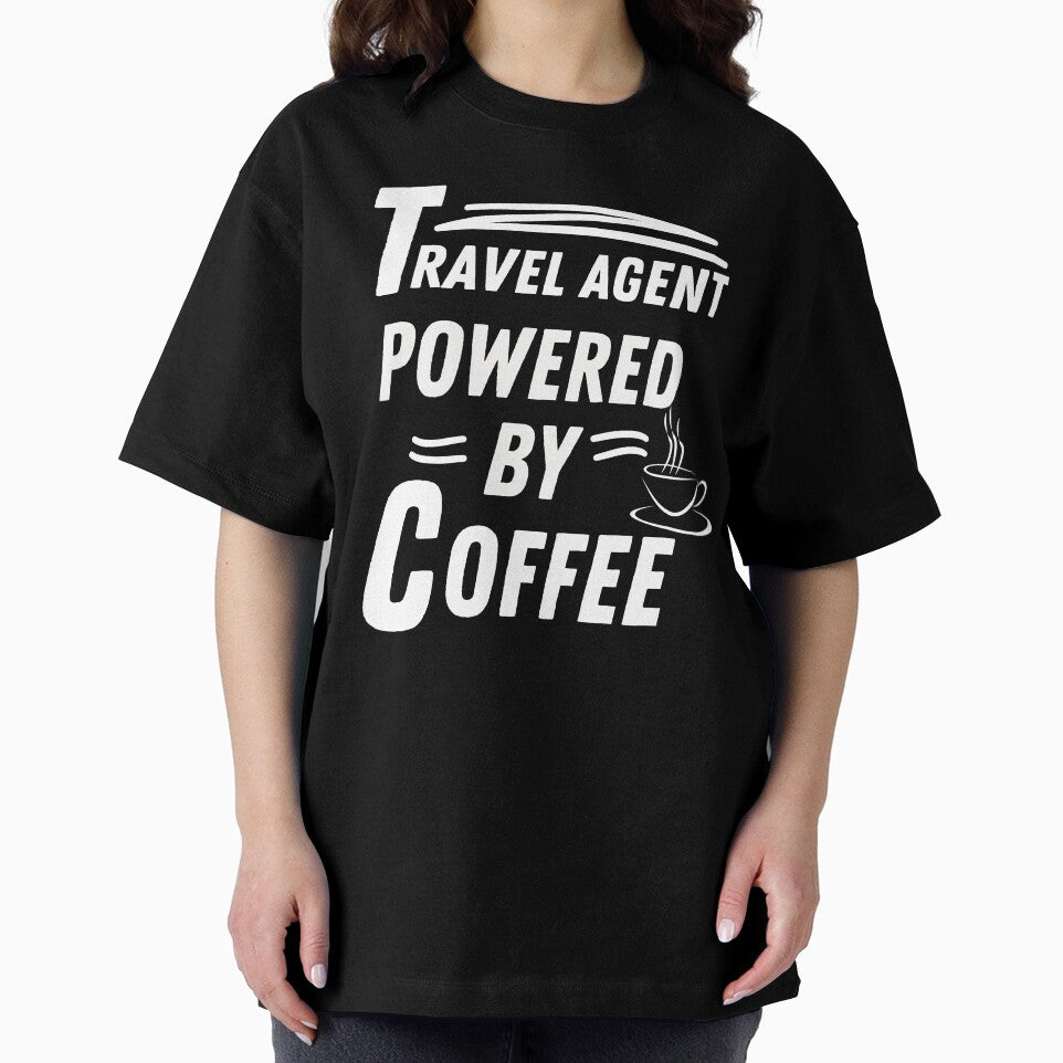 Travel agent powered by coffee by annoying-shirts
