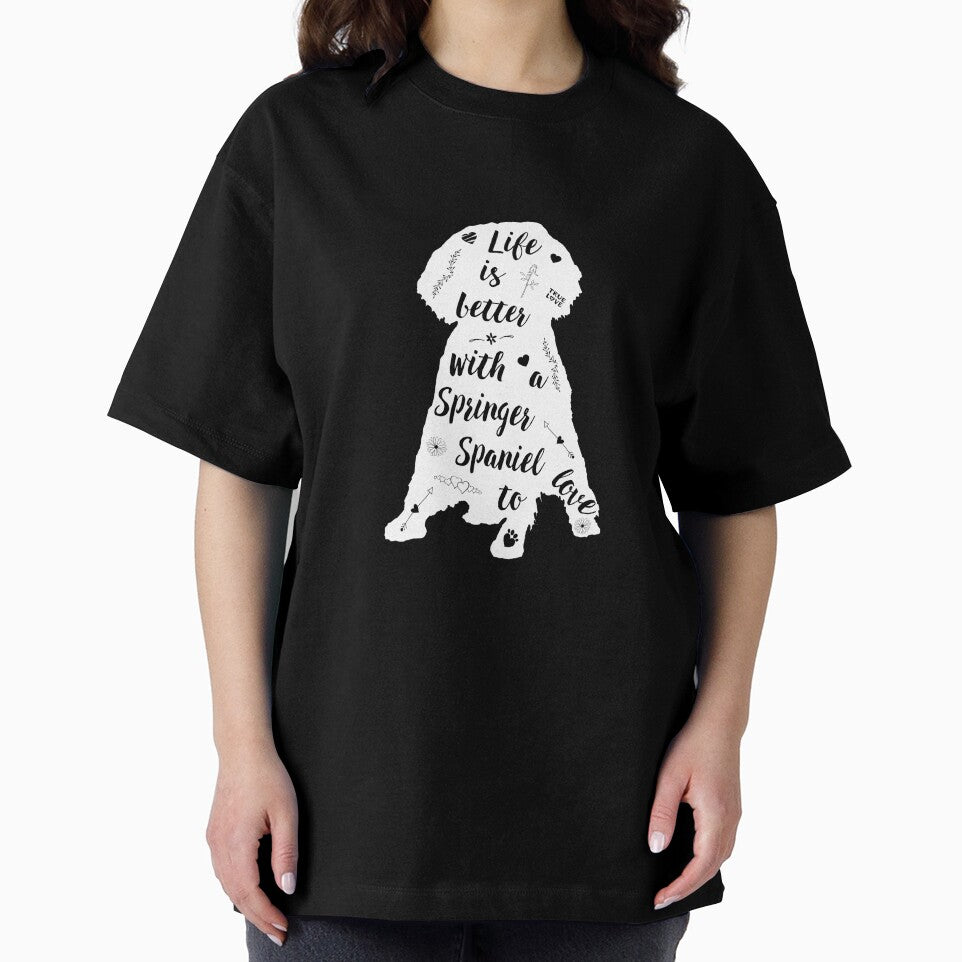 Life Is Better with a Springer Spaniel to Love by vslod T-Shirts, Hoodie, Sweatshirt | BlankRebels.com (Image 2)