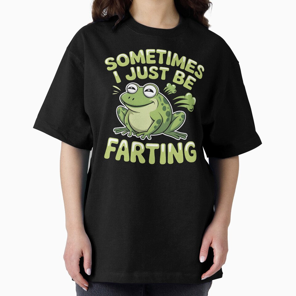 Sometimes I Just Be Farting Funny Vintage Frog – Funny Frog Saying by Redgiant87x T-Shirts, Hoodie, Sweatshirt (Image 2)