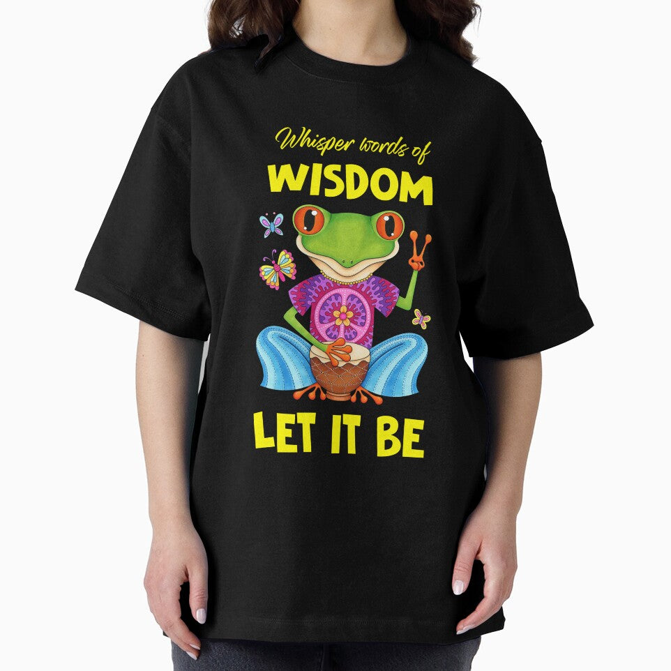 Whisper Words Of Wisdom Let It Be Hippie by tranhungtdu T-Shirts, Hoodie, Sweatshirt | BlankRebels.com (Image 2)