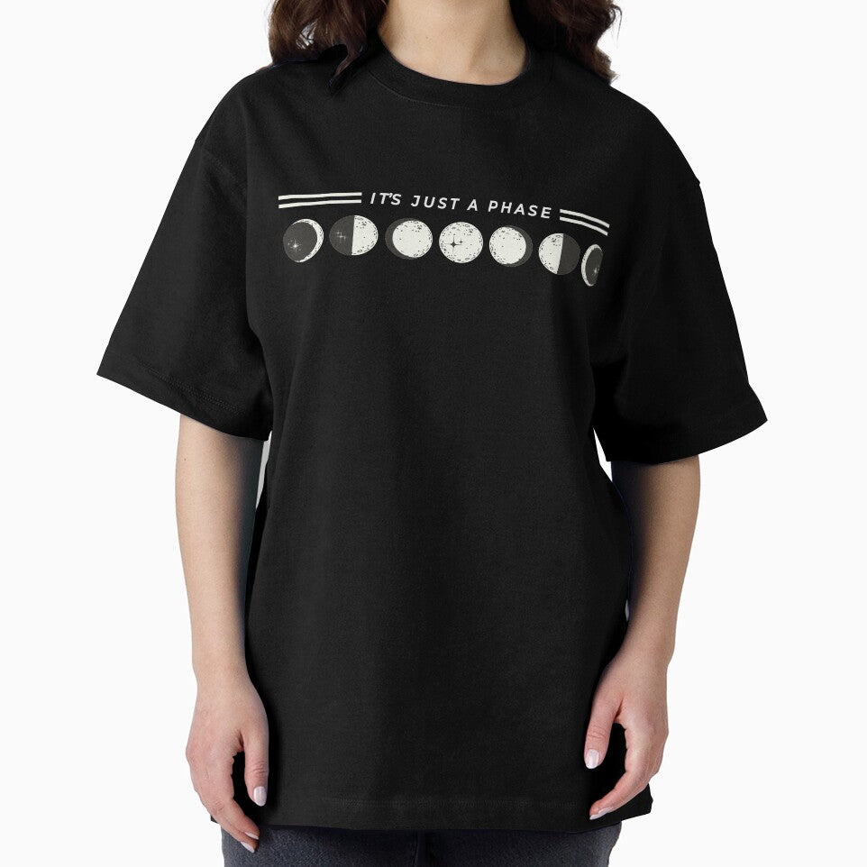 "It's Just A Phase" Astrology Moon Phase by justkidding-co T-Shirts, Hoodie, Sweatshirt | BlankRebels.com (Image 2)