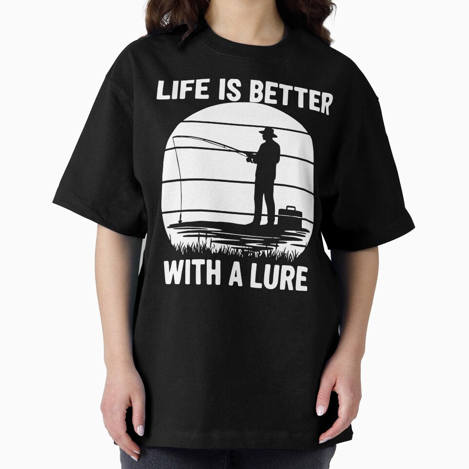 Angler Sunset Life is Better With a Lure by Munich84 T-Shirts, Hoodie, Sweatshirt | BlankRebels.com (Image 2)