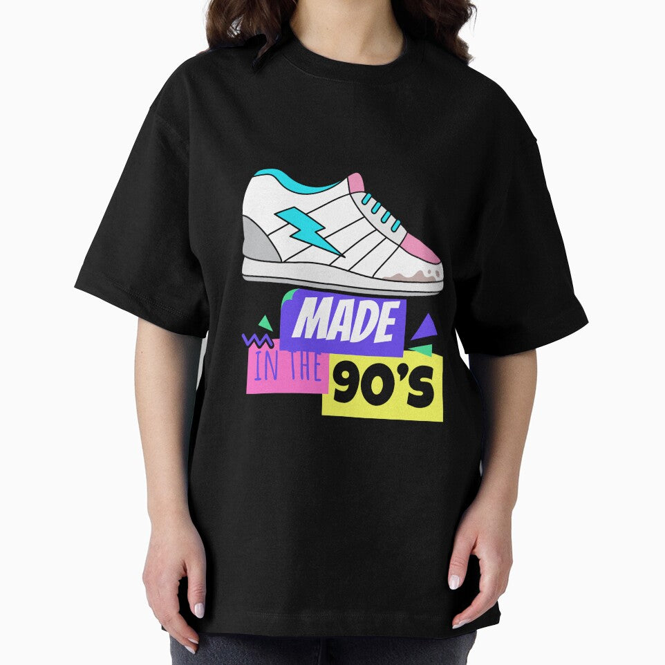 Made In the 90's -  Old School 90s Shoes Design - by onjcdesign T-Shirts, Hoodie, Sweatshirt | BlankRebels.com (Image 2)