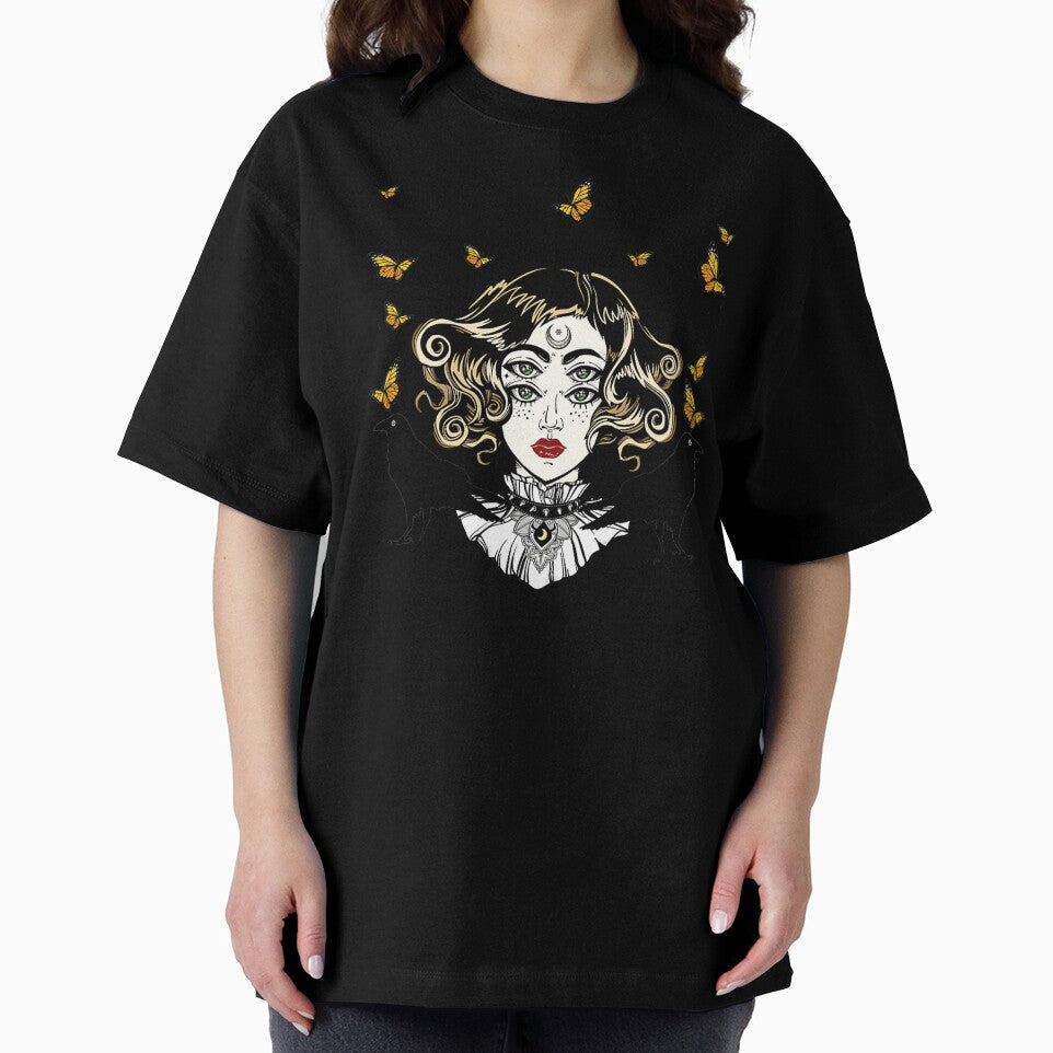 Rose And The Ravens Stay Weird Colour Version by slimshadow T-Shirts, Hoodie, Sweatshirt | BlankRebels.com (Image 2)