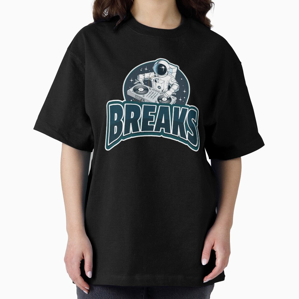 BREAKS - Astronaut dj by Discothreadz T-Shirts, Hoodie, Sweatshirt | BlankRebels.com (Image 2)