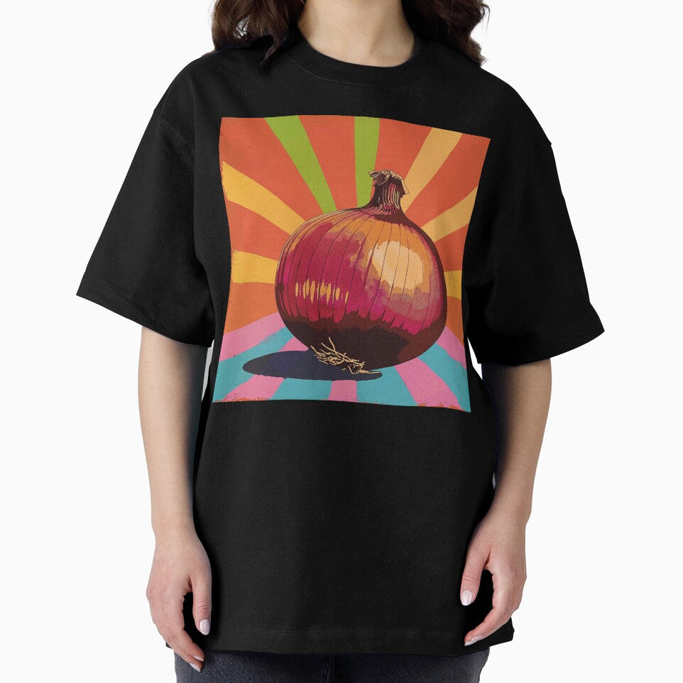 Brown Onion Pop Art 3 by AstroRisq