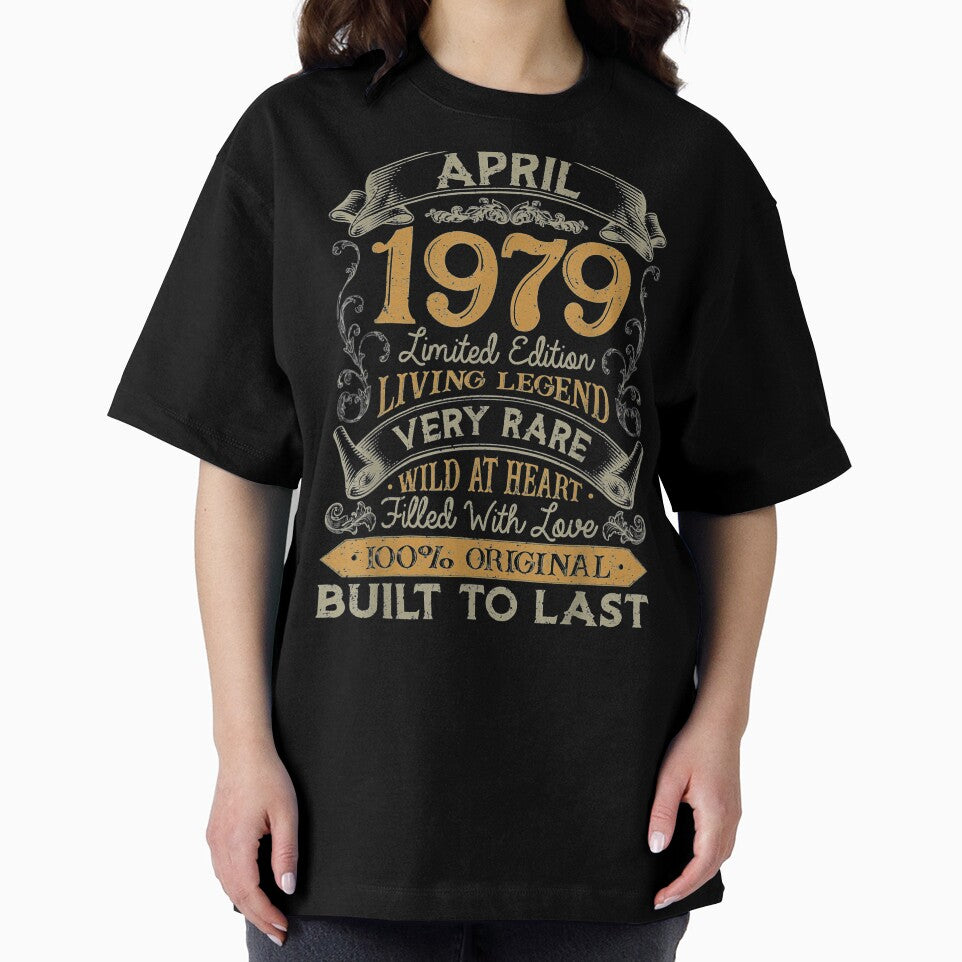 42nd 42 Years Old Retro Vintage April 1979 T-Shirts, Hoodie, Sweatshirt