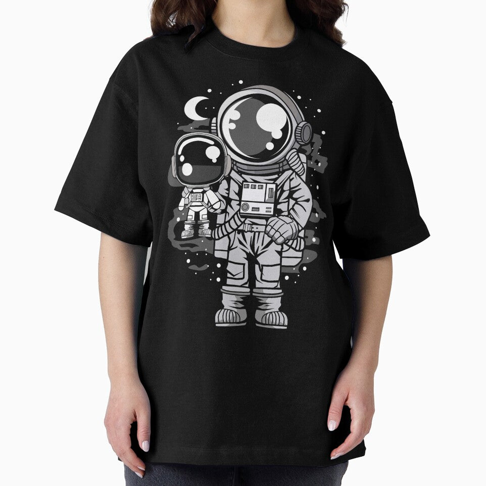 Astronaut And His Doll - Funny Outer Space Lovers by Desteroids T-Shirts, Hoodie, Sweatshirt | BlankRebels.com (Image 2)