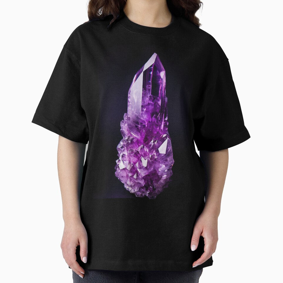 Amethyst 01 Healing Crystal by mhfoto T-Shirts, Hoodie, Sweatshirt | BlankRebels.com (Image 2)