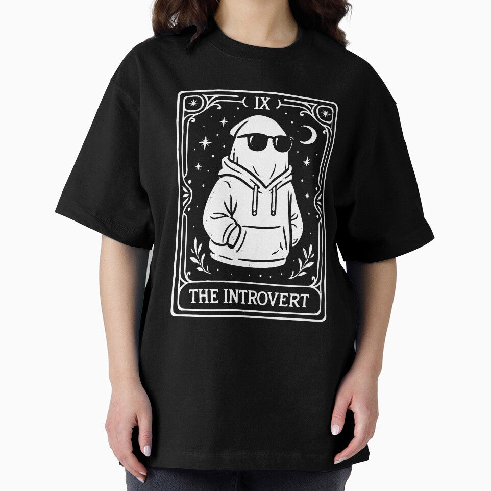 The Introvert Tarot Card by artistastshirt