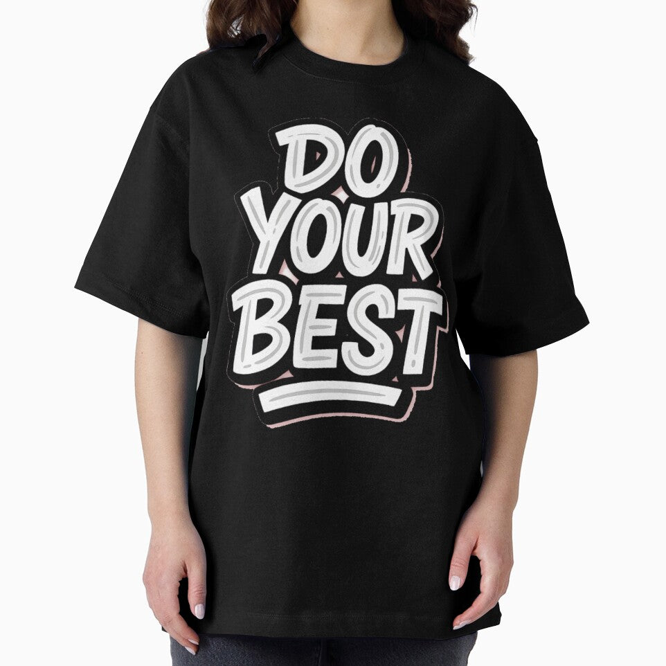 Do your best | Positive Lettering by niclothing T-Shirts, Hoodie, Sweatshirt | BlankRebels.com (Image 2)