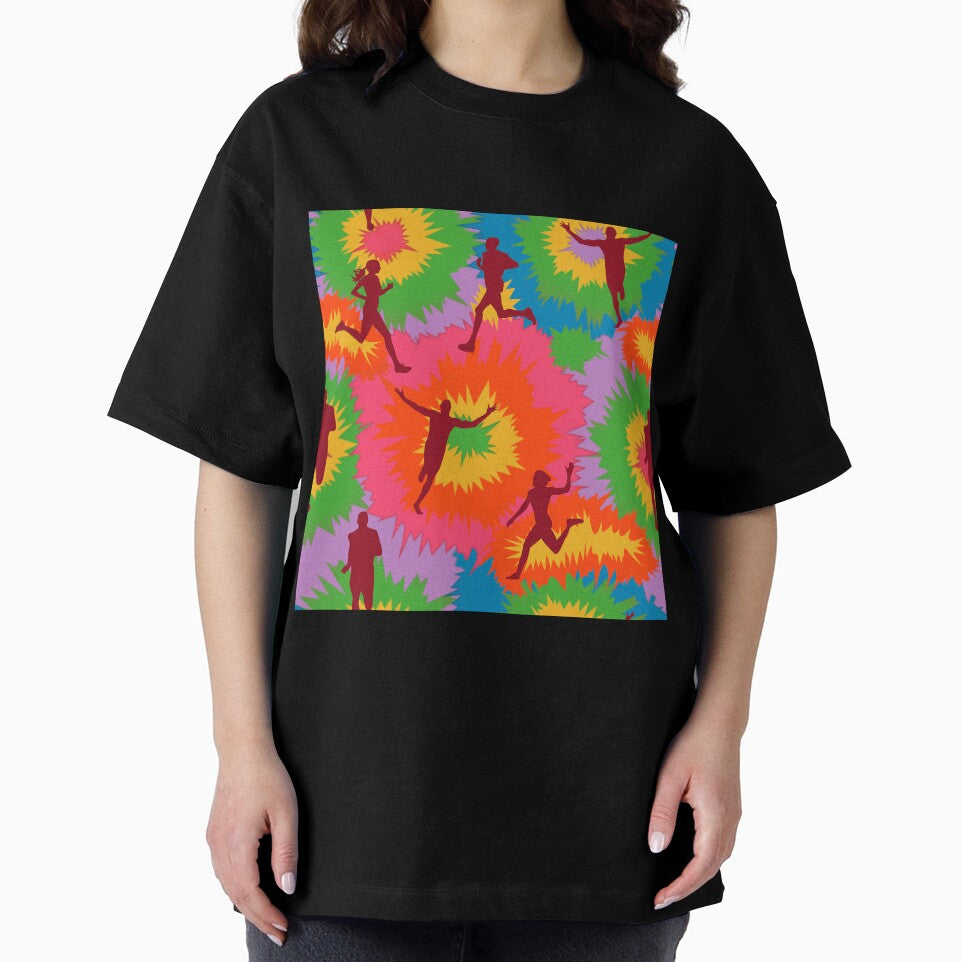 Love Running Tie Dye by Mnightsa T-Shirts, Hoodie, Sweatshirt | BlankRebels.com (Image 2)