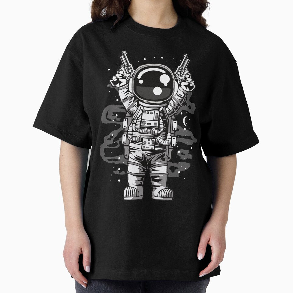 Astronaut Gun - Funny Outer Space Lovers by Desteroids T-Shirts, Hoodie, Sweatshirt | BlankRebels.com (Image 2)