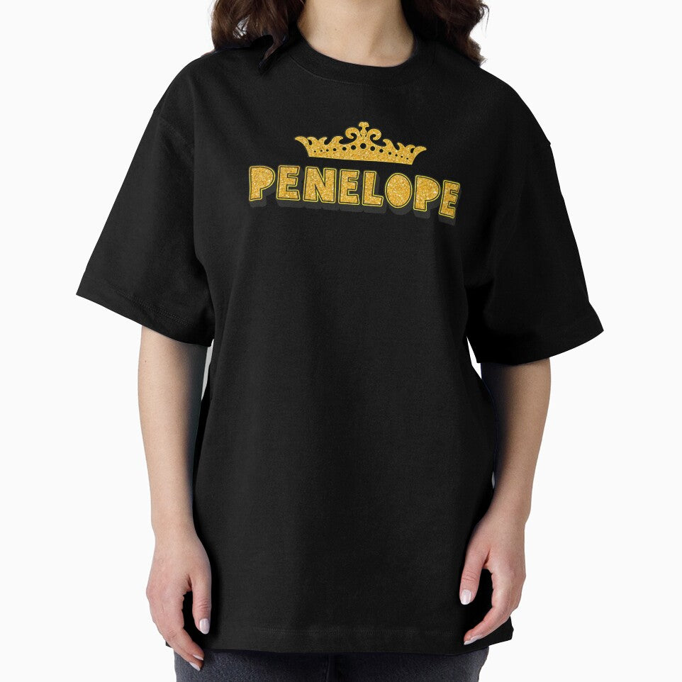 Penelope Personalized Funny Custom Name Crown Design by Watsonarts